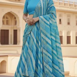 riddhi Printed, Leheriya Semi Stitched Lehenga Choli-picture-34