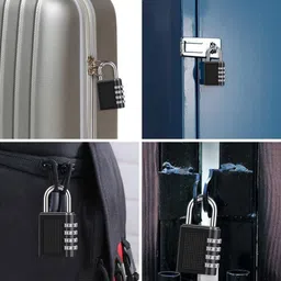 actrovax Combination Padlock 4 Digit Dial Outdoor Lock Padlock image 4