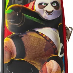 inkcraft Panda Zipper Case Panda Art EVA Pencil Box image 5