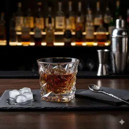 b7 creations Diamond Crystal Cut Whiskey Glasscd Glass Whisky Glass-picture-13