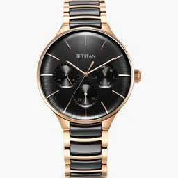 Titan Ceramic Fusion Analog Watch- For Men NT90148KD03-picture-24