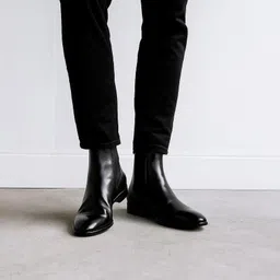 bsc Boots For Men (Black , 7) Boots For Men image 1