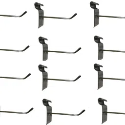 q1 beads 12 Pcs 12 inch Steel Gridwall Panel Jaali Display Hook Hanger for Shop Hook 1 image 1