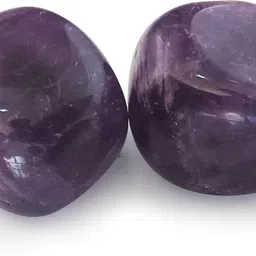 solava Amethyst Crystal Tumble for Peace, Spiritual Awareness, Healing and Relaxation Polished Asymmetrical Crystal Stone-picture-10
