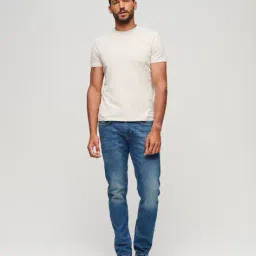 superdry Men Vintage Logo Embroidered Slim Fit Crew-Neck T-Shirt image 2