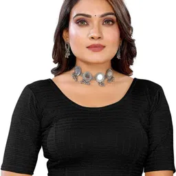 pt priyanka textiles Round Neck Women Blouse-picture-28