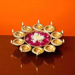 zunishop Iron Table Diya image 2