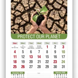 pixel 6 Sheeter Climate Change 2026 Wall Calendar-picture-17