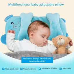 mahadev enterprises Microfibre Baby Pillow Pack of 1 Animals NA-picture-17
