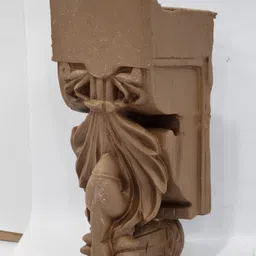 hansa trading Todi Mouth Bracket FRP, Traditional Heritage Touch To Homes, Villas & Farmhouses 12x5x5 Inches Shelf Bracket image 5