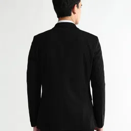 arrow Men Solid Single Breasted Formal Blazer image 3