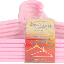 shiva Plastic Shirt Pack of 6 Hangers For Shirt image 2