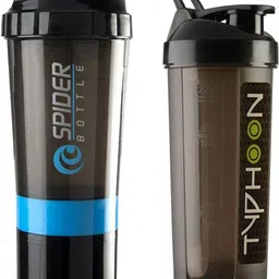 fitnesstricks Special Combo Of Sports Gym Shaker & Typhoon Bottle for Gym Equipment Fitness Accessory Kit Kit-picture-12