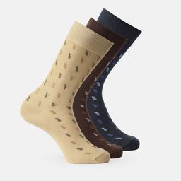 Mast & Harbour Men Set of 3 Above Ankle-Length Socks-picture-39