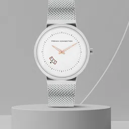 French Connection Men Silver Analogue Watch FC160SM-picture-22