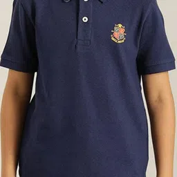 Indian Terrain Boys Polo Collar Pure Cotton T-shirt-picture-54