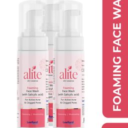 Alite Set Of 3 Skin Essence Deep Cleansing Foaming Face Wash For Active Acne -60 ml Each-picture-14
