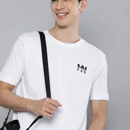 HERE&NOW Men White Pure Cotton T-shirt-picture-17