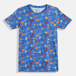 Eteenz Boys Premium Cotton Conversational Printed T-shirt-picture-36