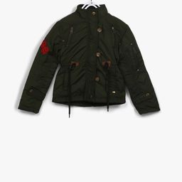 blue giraffe Olive Winter Jacket-picture-8
