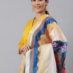 Rani Saahiba Ethnic Motifs Printed Art Silk Dupatta-picture-32