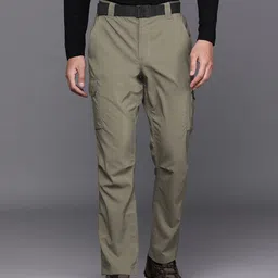 Columbia Men Silver Ridge Solid Regular Fit Track Pants-image-16