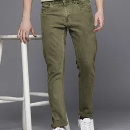 WROGN Men Slim Fit Light Fade Stretchable Jeans-picture-19