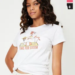 max Girls Typography 3 Printed Applique T-shirt-picture-25