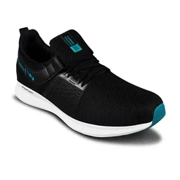 Campus Men Black Mesh Running Shoes-picture-23