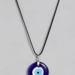 EL REGALO Blue & Black Evil Eye Bohemian Necklace-picture-15