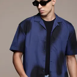 The Roadster Lifestyle Co. Ombre Printed Casual Shirt-picture-28