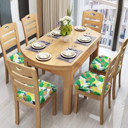 Cortina Set of 6 Printed Chair Pads-picture-3