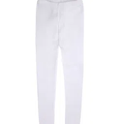 RVK Girls White Solid Ankle Length Leggings-picture-17