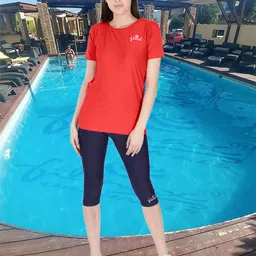 FILMAX ORIGINALS T-Shirt & Capri Two Piece Swim Set-image-69