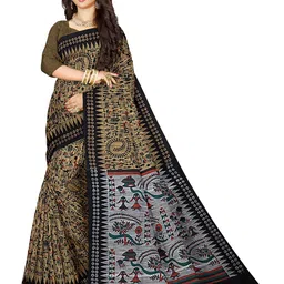 TITHI SAREES Warli Sambalpuri Saree-picture-37