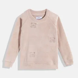 Monte Carlo Girls Conversational Design Embellished Fleece Finish Sweatshirt-picture-19