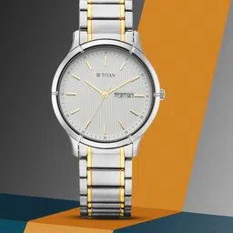 Titan Men Off-White Analogue Watch 1775BM02-picture-33