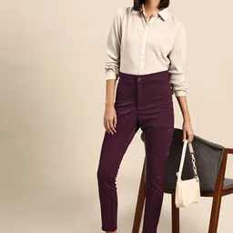 all about you Women High-Rise Trousers-image-55