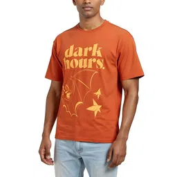 glitchez Relaxed Fit Graphic Printed T-shirt-picture-19