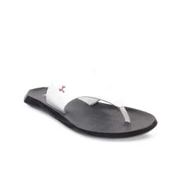 Mochi Men White Leather Comfort Sandals-picture-40