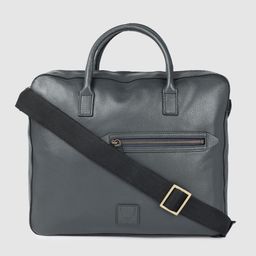 Hidesign Men Navy Blue Mackenzie Messenger Bag-picture-13