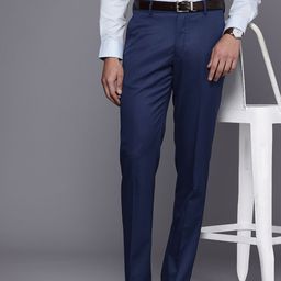 Louis Philippe Men Slim Fit Formal Trousers-picture-10