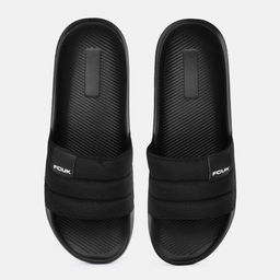 FCUK Men Solid Sliders With Brand Logo Detail-picture-5