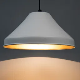 Homesake White Solid Hanging Wall or Ceiling Lamp-image-30