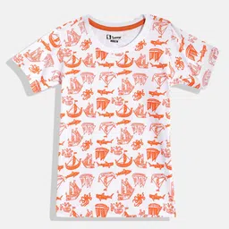 Eteenz Boys Premium Cotton Conversational Printed T-shirt-picture-35