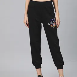 Alcis Typography Embroidered Sports Joggers image 1