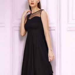 Miss Chase Women Sleeveless Fit & Flare Mini Dress-picture-42
