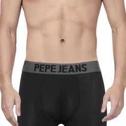 Pepe Jeans Men Black Solid Trunks 8904311305606-image-5
