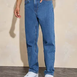 Styli Men Relaxed Fit Stretchable Denim Jeans image 1