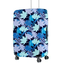 Cortina Blue Printed Protective Medium Trolley Bag Cover-picture-53